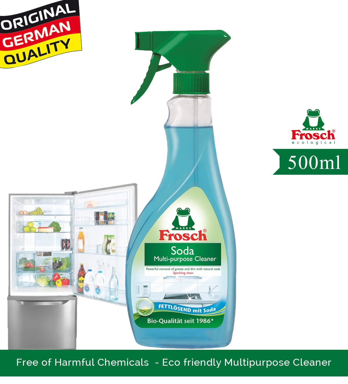 Frosch Baking Soda All Purpose Cleaner - 500 ml Cleaner Frosch