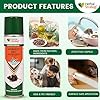 Herbal Strategi Rat Repellent Aerosol Spray - Natural, Vegan & Eco-Friendly | 100% Herbal and Chemical free | Baby and Pet safe | Ayush certified | 200ml