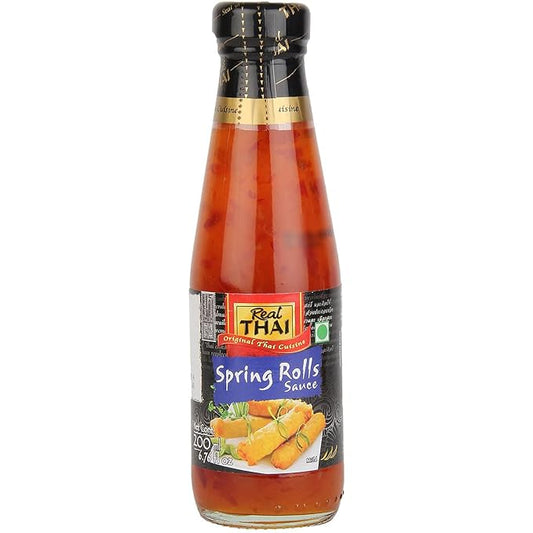 Real THAI Original Thai Cuisine Spring Roll Sauce, 6.76 fl oz ℮ 200 ml