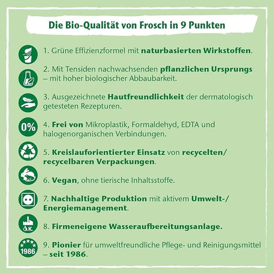 Frosch Dishwashing Liquid - 500 ml (Raspberry) Cleaner Frosch