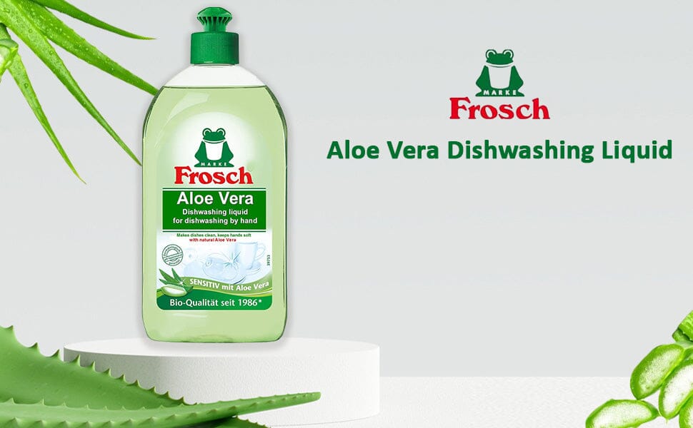 Frosch Aloe Vera Dishwashing Liquid - 500ML Cleaner Frosch