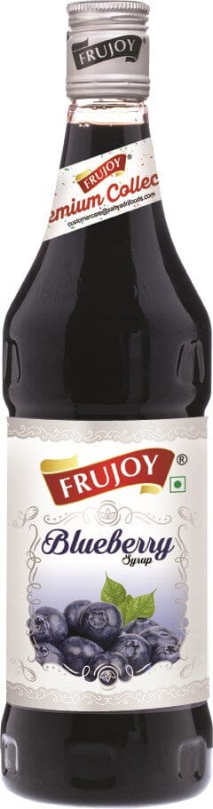 Frujoy Blueberry syrup 750ml | For Fruit Mocktail | Cocktail | Cake | Baking Essentials Crush Frujoy
