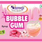 Shreeji Bubble gum Syrup Mix With Milk For Making Milkshake 750 ml Syrup Shreeji