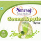Shreeji Green Apple Syrup Mix With Water / Soda For Making Juice 750 ml