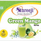 Shreeji Green Mango Syrup Mix with Water / Soda for Making Juice 750 ml Syrup Shreeji