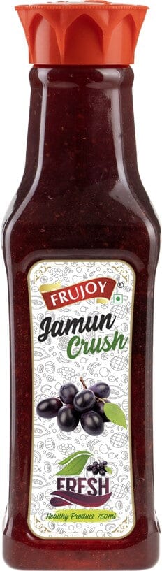 Frujoy Jamun Crush 750 ml | For Fruit Mocktail | Cocktail | Cake | Baking Essentials | Juices | Beverages Crush Frujoy