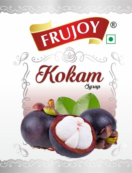 Frujoy Kokam Syrup 750ml | For Fruit Mocktail | Cocktail | Milk Shake| Falooda | Baking Essentials Crush Frujoy