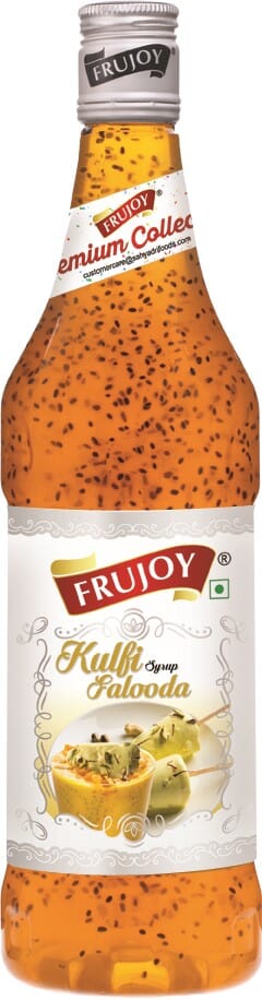 Frujoy Kulfi Falooda 750ml | For Drinks Juices | Fruit Mocktail | Cocktail | Sharbat | Faluda | Baking Essentials | Beverages Crush Frujoy