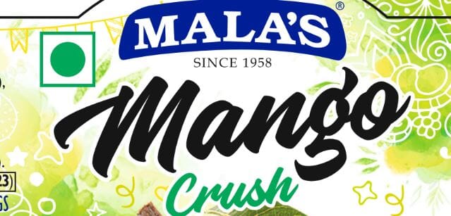 Mala's Mango Crush 750ML Crush Mala's