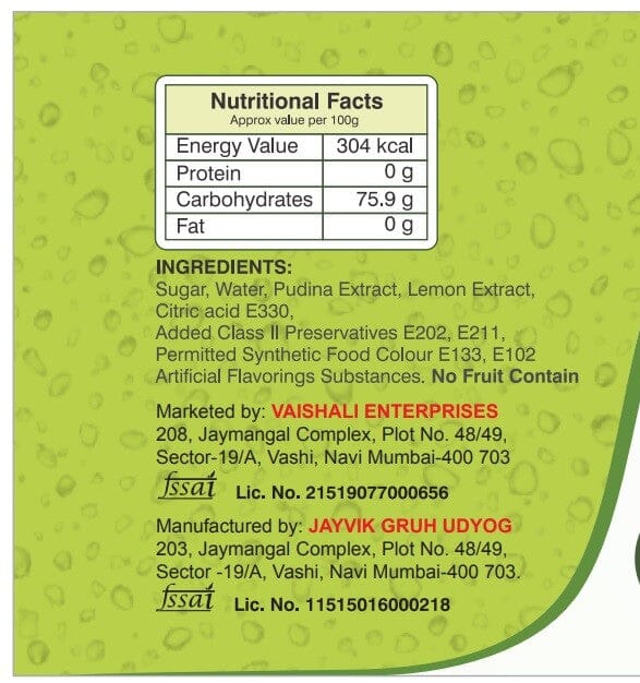 Shreeji Mojito Syrup Mix with Water / Soda for Making Juice 750 ml Syrup Shreeji