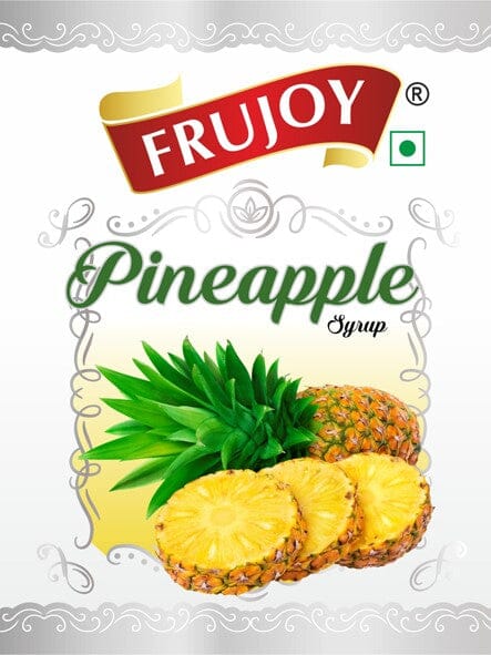 Frujoy Pineapple Syrup 750ml | For Fruit Mocktail | Cocktail | Milk Shake| Falooda | Baking Essentials Crush Frujoy