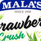 Mala's Strawberry Crush 750ml Pet Bottle Crush Mala's