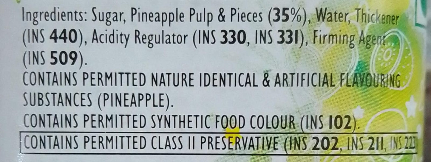 Mala's Pineapple Whole Crush 750ml Pet Bottle CRUSH Mala's