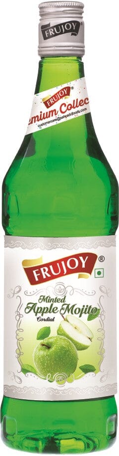 Frujoy Minted Green Apple Mint Mojito 750ml | For Drinks Juices | Fruit Mocktail | Cocktail | Sharbat | Baking Essentials | Beverages Crush Frujoy