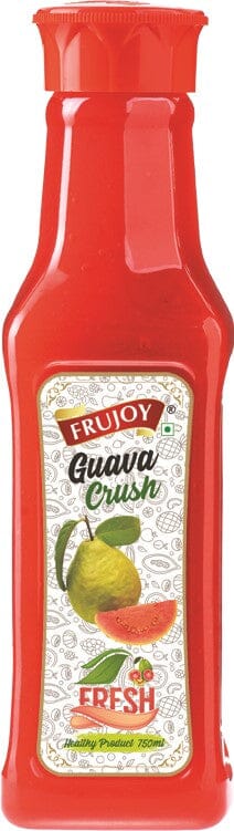 Frujoy Guava Crush 750ml | For Fruit Mocktail | Cocktail | Cake | Baking Essentials | Juices | Beverages