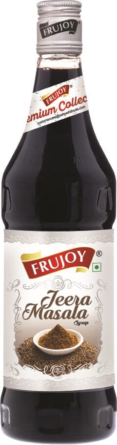 Frujoy Jeera Masala Syrup 750ml | For Fruit Mocktail | Cocktail | Juices & Shake| Beverages Crush Frujoy