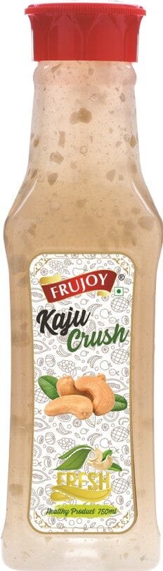 Frujoy Kaju Crush 750ml | For Fruit Mocktail | Cocktail | Cake | Baking Essentials | Juices | Beverages Crush Frujoy