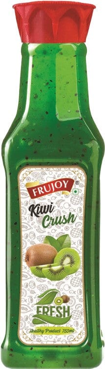Frujoy Kiwi Crush 750ml | For Fruit Mocktail | Cocktail | Cake | Baking Essentials | Juices | Beverages Crush Frujoy