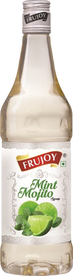 Frujoy Mint Mojito White 750ml | For Drinks Juices | Fruit Mocktail | Cocktail | Sharbat | Baking Essentials | Beverages Crush Frujoy