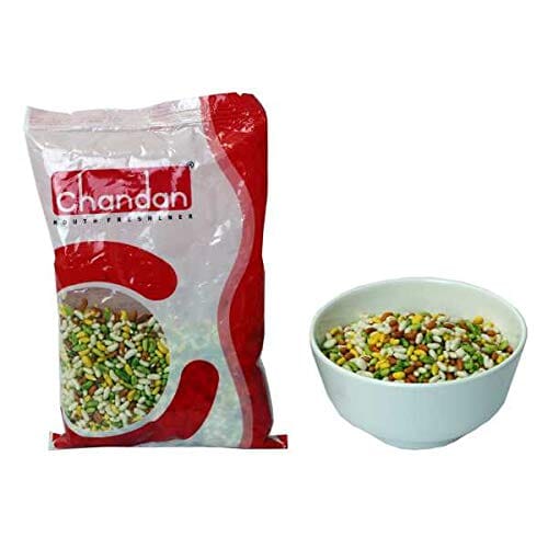 Chandan Mouth Freshener Mint Sweet | 100% Natural Food Colour | Colourful and Refreshing Mouth Freshener | 100 gms Mukhwas - Mouth Freshner Chandan