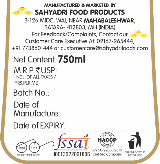 Frujoy Rasmalai Crush 750ml | For Fruit Mocktail | Cocktail | Cake | Baking Essentials | Juices | Beverages Crush Frujoy