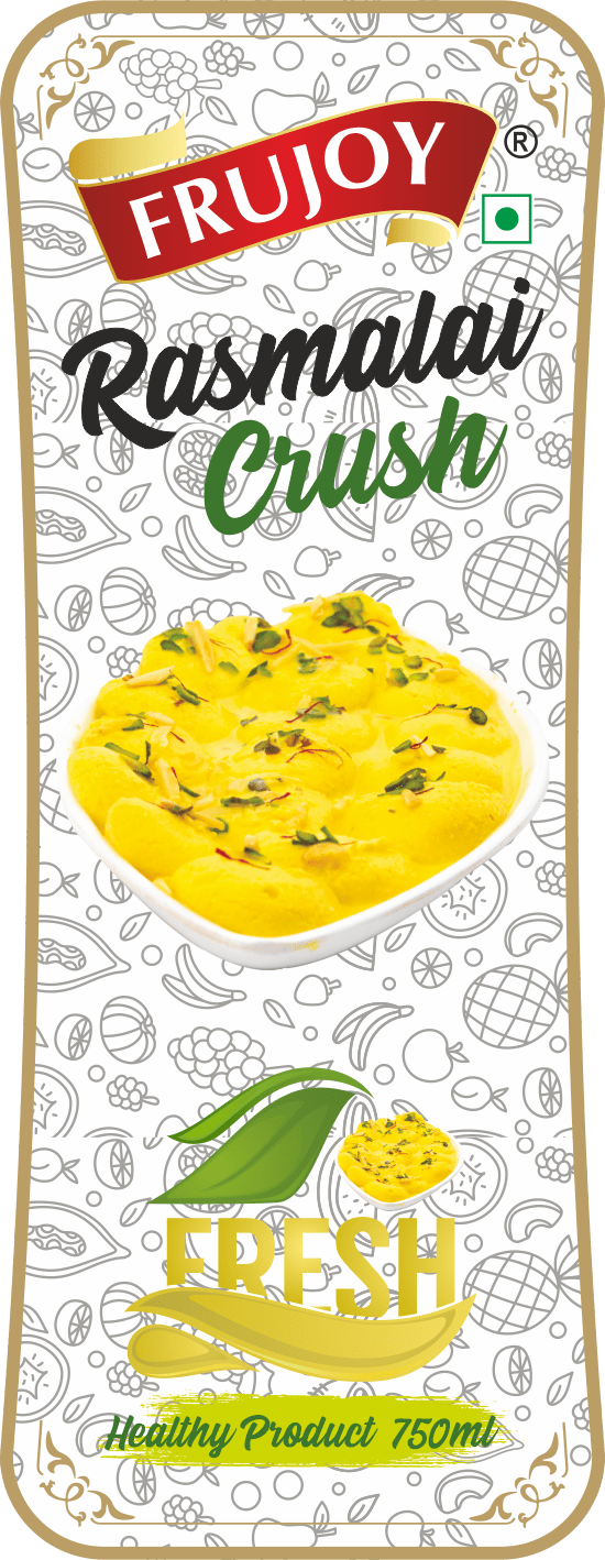 Frujoy Rasmalai Crush 750ml | For Fruit Mocktail | Cocktail | Cake | Baking Essentials | Juices | Beverages Crush Frujoy