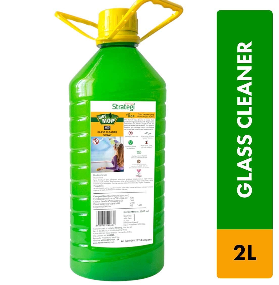 Herbal Strategi Glass Cleaner 500 ML Cleaner Herbal Strategi