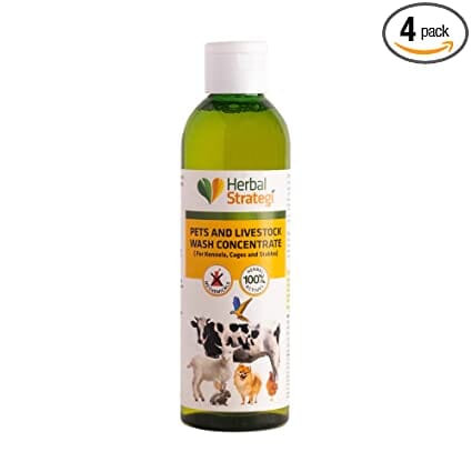 Herbal Strategi Pet and Livestock Wash Concentrate 200ML Pet Care Herbal Strategi