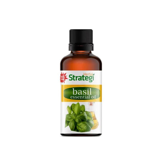 Herbal Strategi Basil Essential Oil 15 ML | Tulsi Oil Better Homes Herbal Strategi