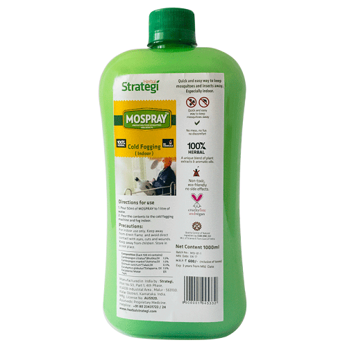 Herbal Strategi Cold Fogging Indoor Liquid 1L Fogging Herbal Strategi