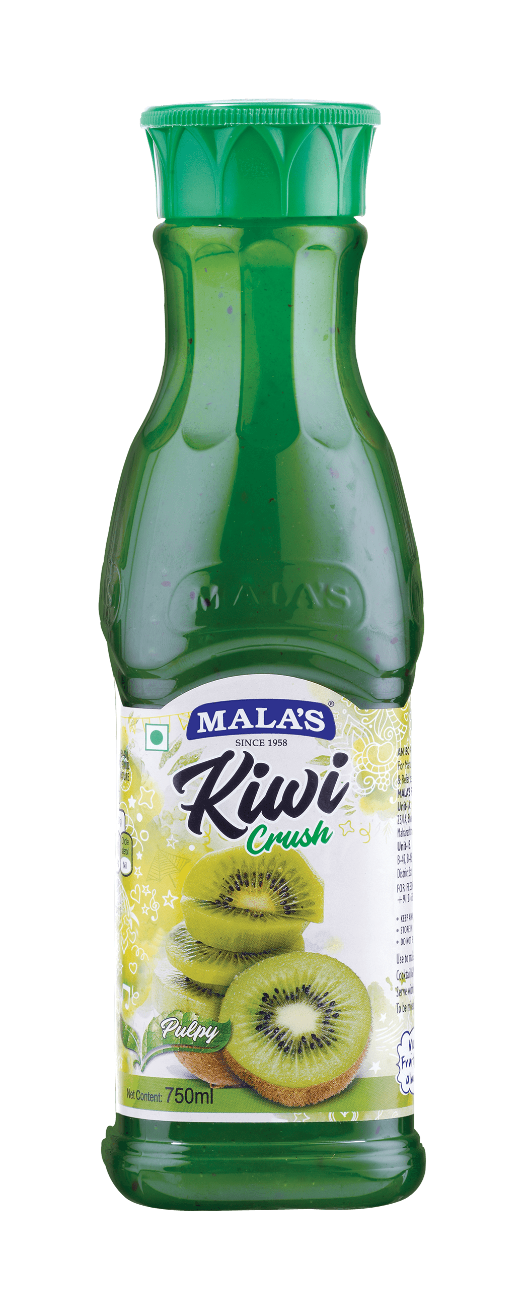 Mala's Kiwi Crush 1000ML Crush Mala's