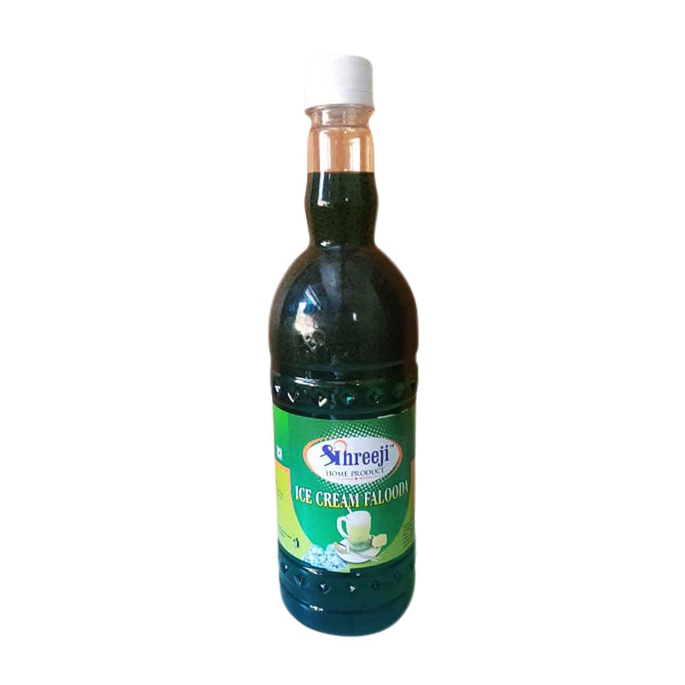 Shreeji Ice Cream Falooda Syrup Mix with Milk for Making Juice 750 ml Syrup Shreeji