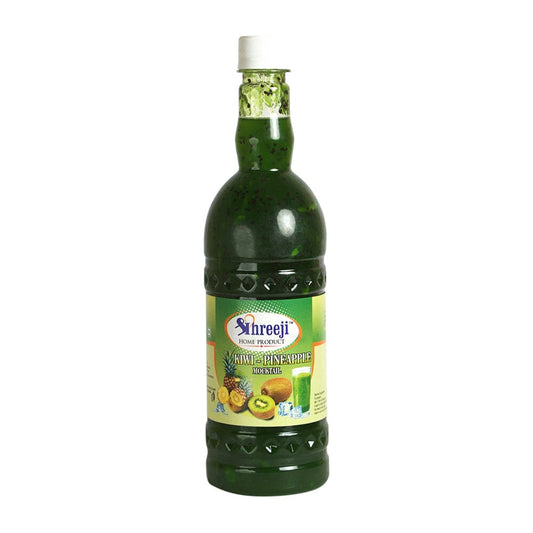 Shreeji Kiwi pineapple Syrup Mix with Water for Making Juice 750 ml Syrup Shreeji