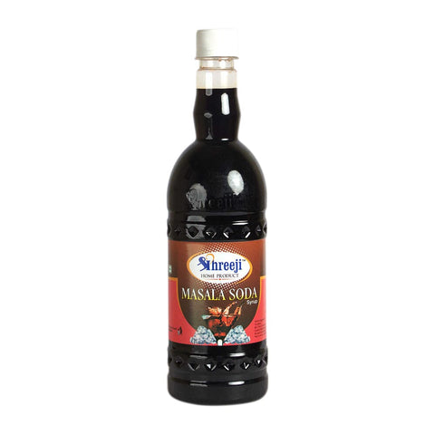 Shreeji Masala Soda Syrup Mix with Water for Making Juice 750 ml