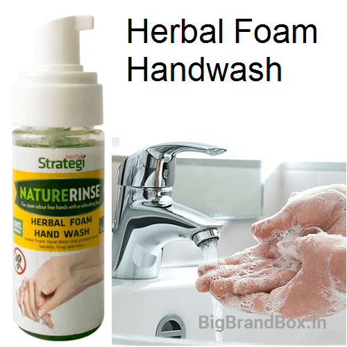 Herbal Strategi Foam Hand Wash 150 ML Better Homes Herbal Strategi