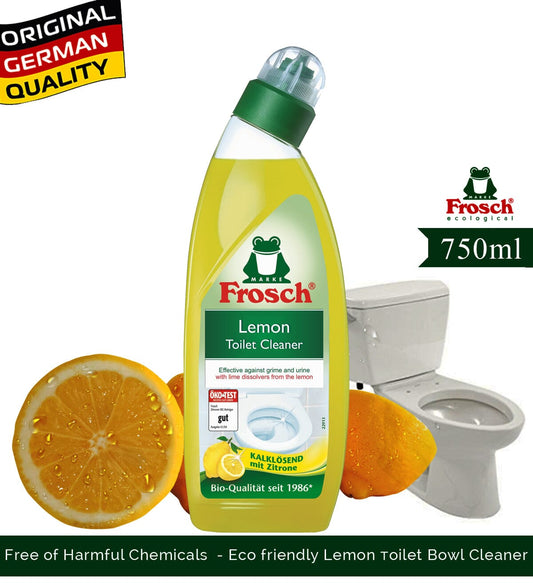 Frosch Toilet Bowl Cleaner - 750 ml (Lemon) Cleaner Frosch