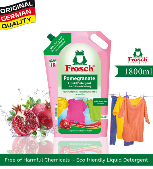 Frosch Pomegranate Liquid Detergent 1.8L Detergent Frosch