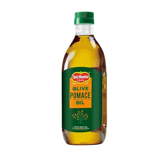 Del Monte Pomace Olive Oil, Ideal for Everyday Indian Cooking & Deep Frying, 1L Delmonte