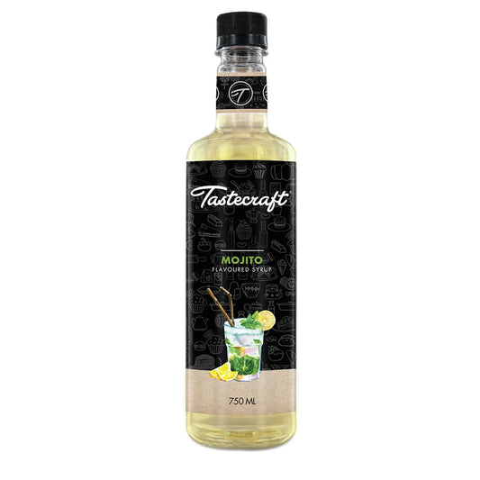 Tastecraft Mojito Flavoured Syrup 750ml [Exotic Ingredients, Naturally Infused, Authentic Taste]