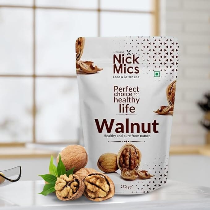Nickmics Walnut Natural 250g