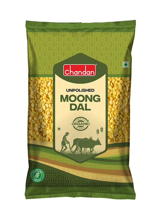 Chandan Organic Moong Dal 1kg
