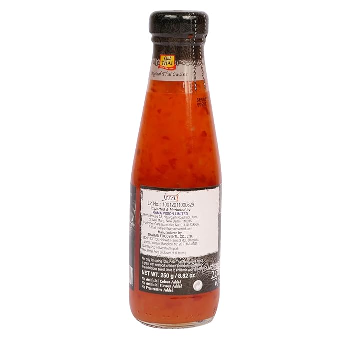 Real THAI Original Thai Cuisine Spring Roll Sauce, 6.76 fl oz ℮ 200 ml
