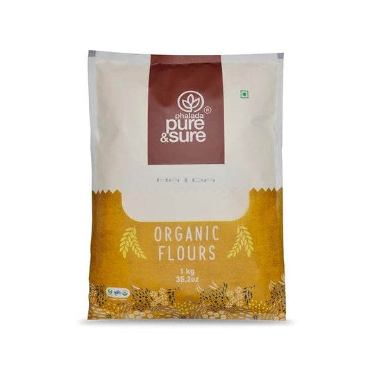 Pure & Sure Organic Maida 1 Kg | Healthy Food for Weight Loss | No Preservatives, No Trans Fats, High Protein Food Pure & Sure
