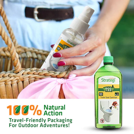 Herbal Strategi Toilet Seat Sanitizer 50 ML Better Homes Herbal Strategi