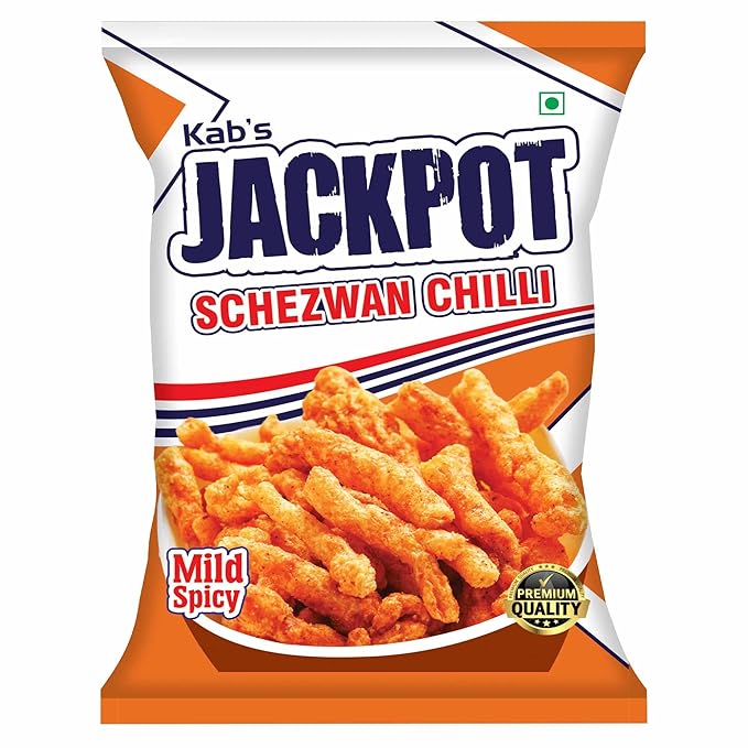 Kab's Jackpot Schezwan Chilli Sticks 80 gm