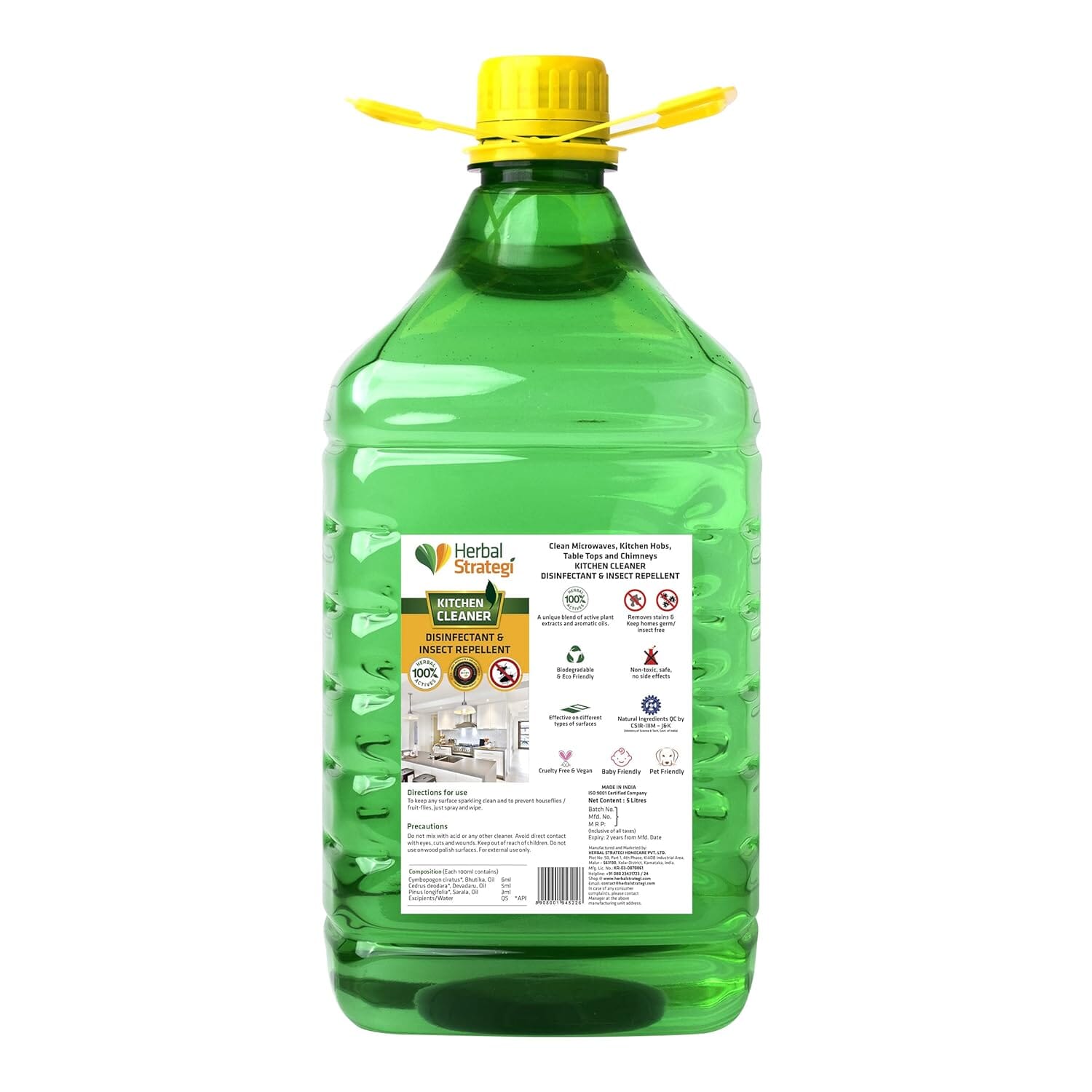 Herbal Strategi Kitchen Cleaner 5L Cleaner Herbal Strategi