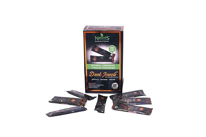 Chandan Mouth Freshener Dark Jewels, 100g Mukhwas - Mouth Freshner Chandan