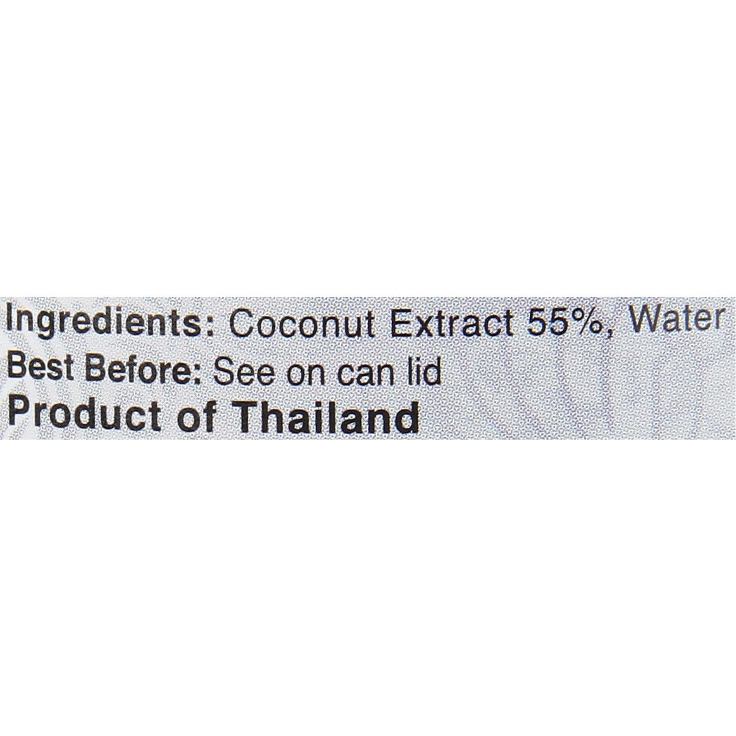 Real THAI Original Thai Cuisine Coconut Milk Lite, 13.5 fl oz ℮ 400 ml
