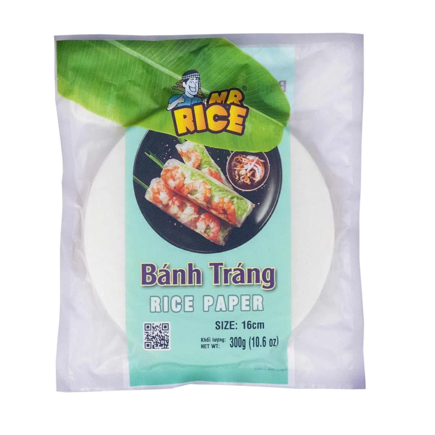 Mr Rice Fresh Roll Rice Paper 16cm (300gm)