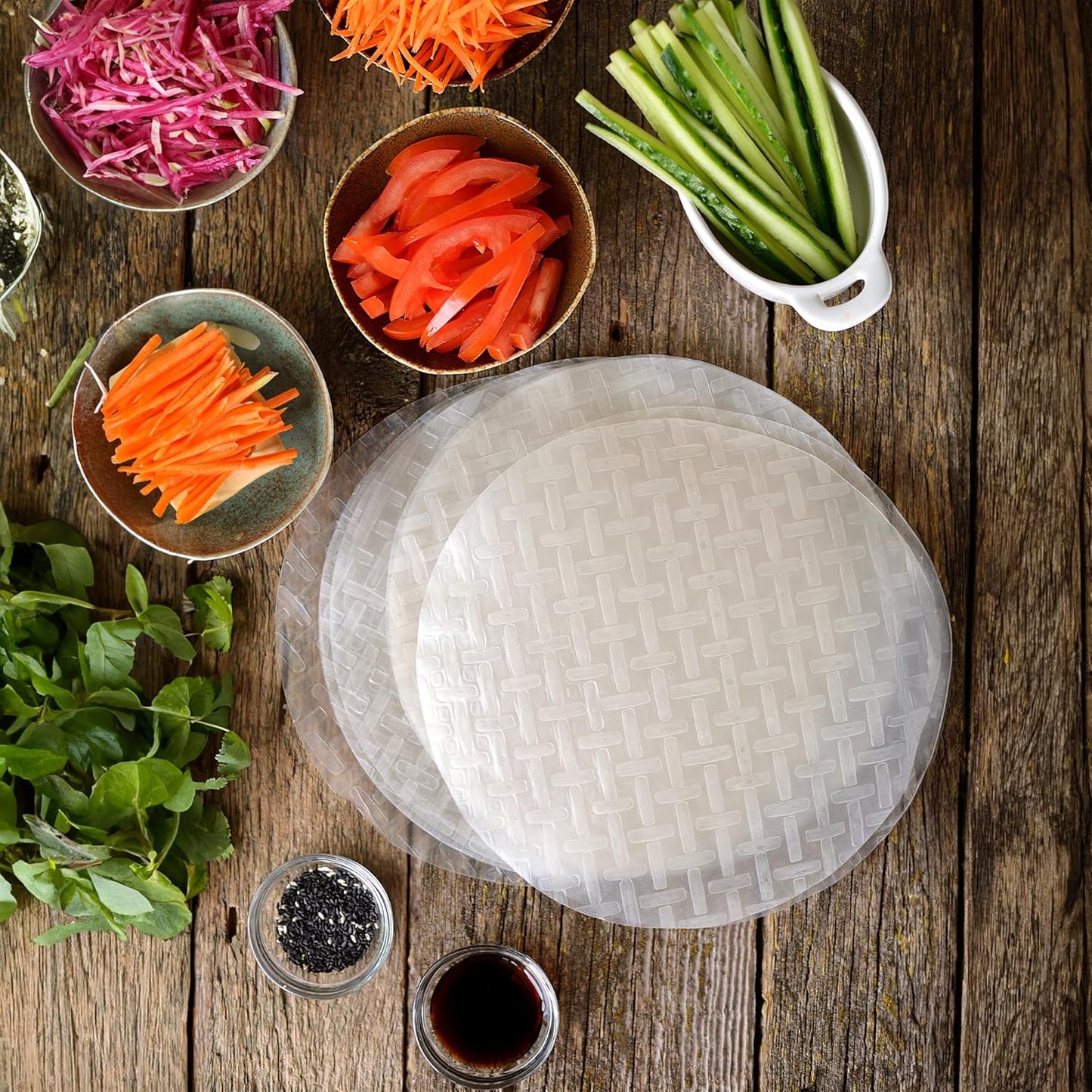 Mr Rice Fresh Roll Rice Paper 16cm (300gm)